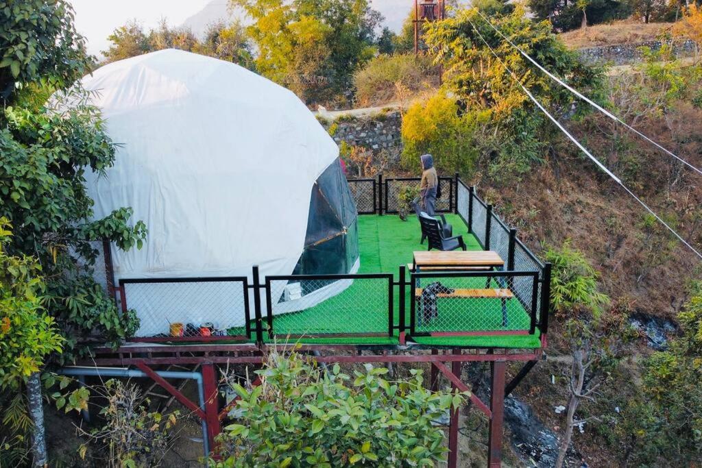 Gadeni Stays - Glamping Dome At Nainital Bhīm Tāl Eksteriør bilde
